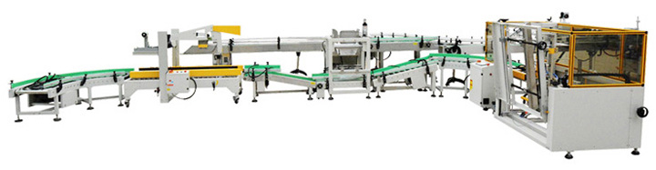 食用油裝箱生產(chǎn)線(xiàn)